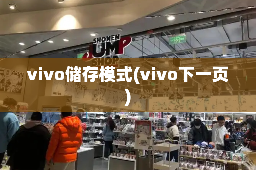 vivo储存模式(vivo下一页)