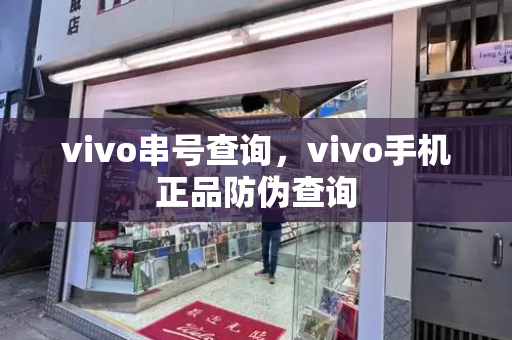vivo串号查询，vivo手机正品防伪查询