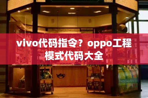 vivo代码指令？oppo工程模式代码大全