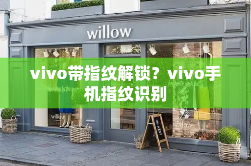 vivo带指纹解锁？vivo手机指纹识别
