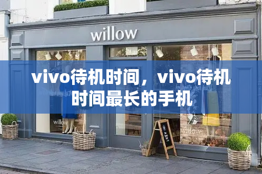 vivo待机时间，vivo待机时间最长的手机
