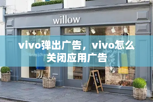 vivo弹出广告，vivo怎么关闭应用广告