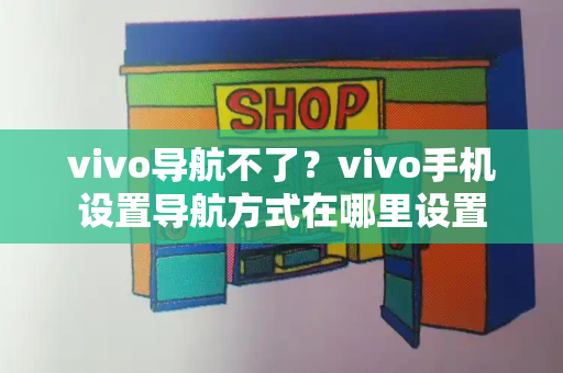 vivo导航不了？vivo手机设置导航方式在哪里设置-第1张图片-星选测评