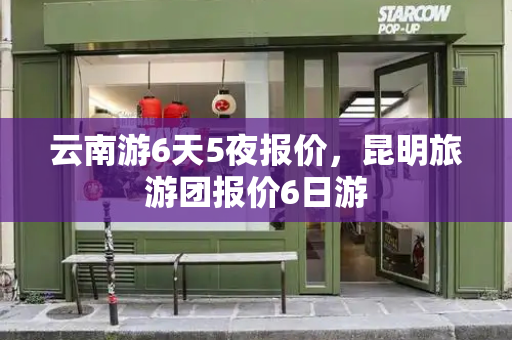 云南游6天5夜报价，昆明旅游团报价6日游-第1张图片-星选测评