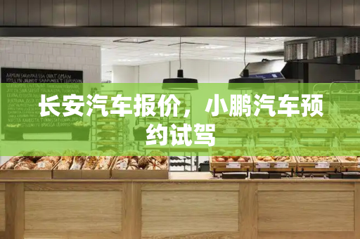 长安汽车报价，小鹏汽车预约试驾