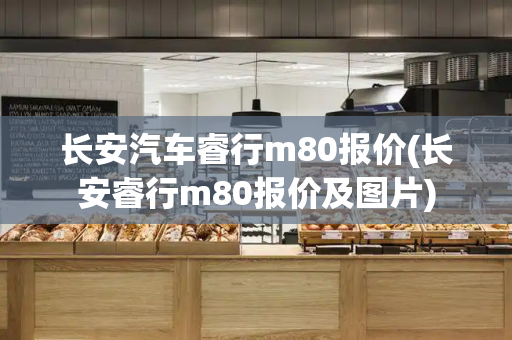 长安汽车睿行m80报价(长安睿行m80报价及图片)
