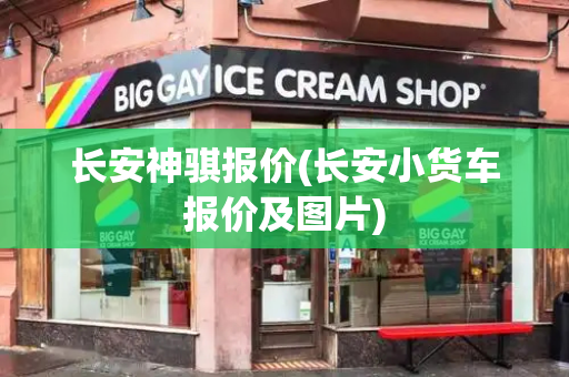 长安神骐报价(长安小货车报价及图片)