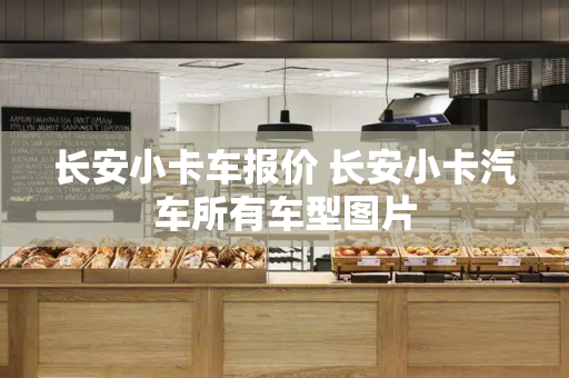 长安小卡车报价 长安小卡汽车所有车型图片