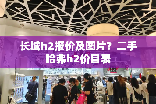 长城h2报价及图片？二手哈弗h2价目表