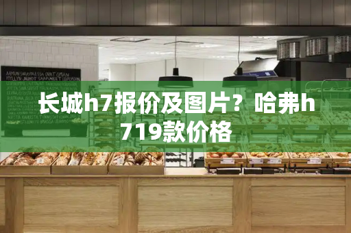 长城h7报价及图片？哈弗h719款价格