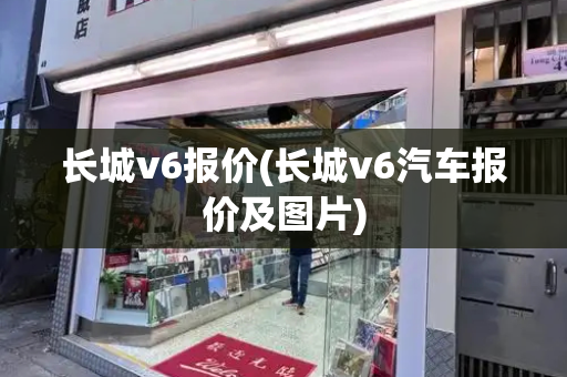 长城v6报价(长城v6汽车报价及图片)-第1张图片-星选测评