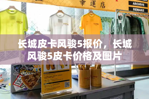 长城皮卡风骏5报价，长城风骏5皮卡价格及图片-第1张图片-星选测评