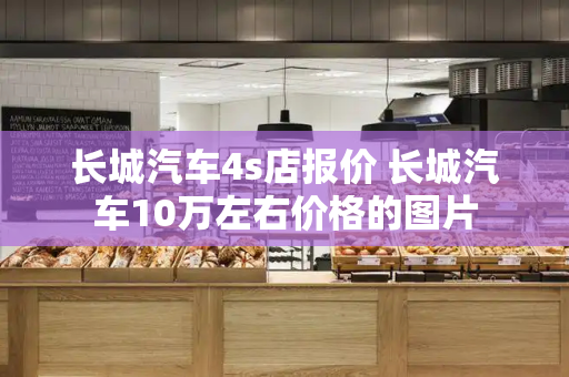 长城汽车4s店报价 长城汽车10万左右价格的图片-第1张图片-星选测评