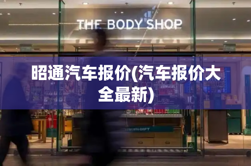 昭通汽车报价(汽车报价大全最新)-第1张图片-星选测评