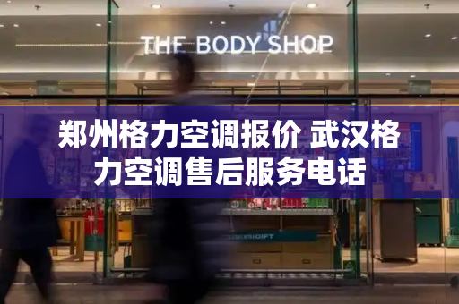 郑州格力空调报价 武汉格力空调售后服务电话-第1张图片-星选测评