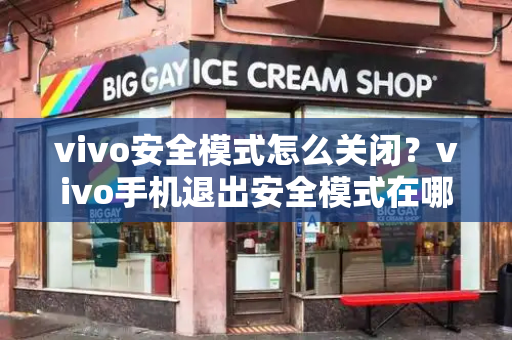 vivo安全模式怎么关闭？vivo手机退出安全模式在哪里-第1张图片-星选测评