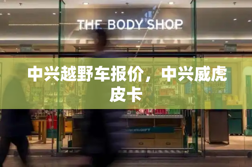中兴越野车报价，中兴威虎皮卡-第1张图片-星选测评