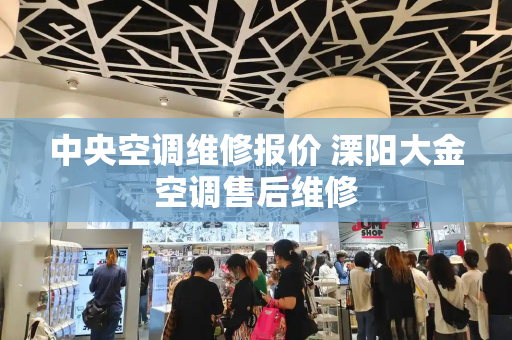 中央空调维修报价 溧阳大金空调售后维修