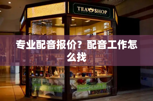 专业配音报价？配音工作怎么找-第1张图片-星选测评