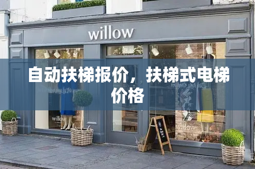 自动扶梯报价，扶梯式电梯价格