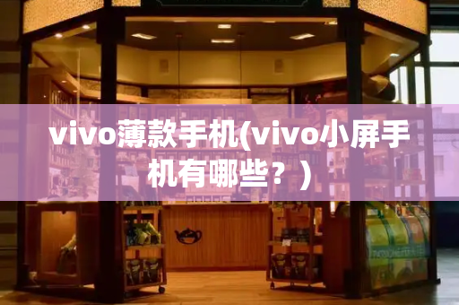 vivo薄款手机(vivo小屏手机有哪些？)-第1张图片-星选测评