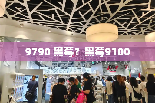 9790 黑莓？黑莓9100-第1张图片-星选测评