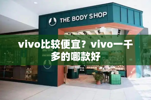 vivo比较便宜？vivo一千多的哪款好
