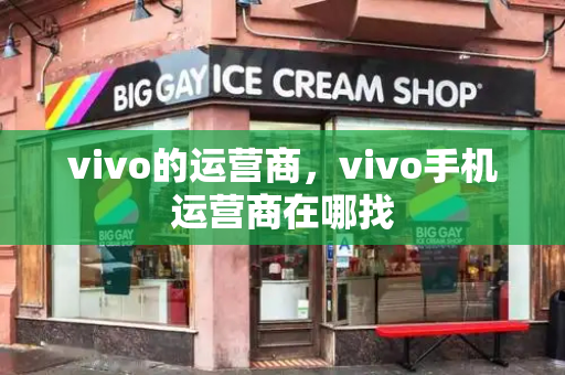 vivo的运营商，vivo手机运营商在哪找-第1张图片-星选测评