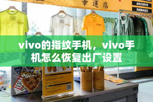 vivo的指纹手机，vivo手机怎么恢复出厂设置-第1张图片-星选测评