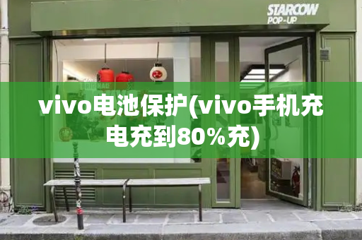 vivo电池保护(vivo手机充电充到80%充)-第1张图片-星选测评