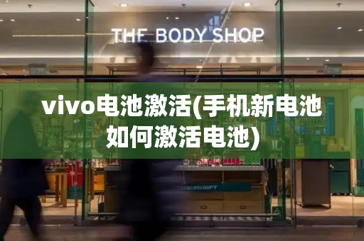 vivo电池激活(手机新电池如何激活电池)-第1张图片-星选测评