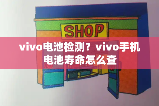 vivo电池检测？vivo手机电池寿命怎么查