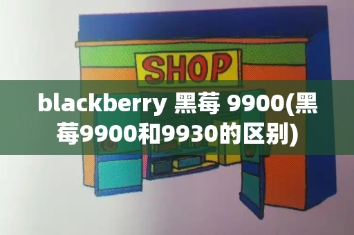 blackberry 黑莓 9900(黑莓9900和9930的区别)