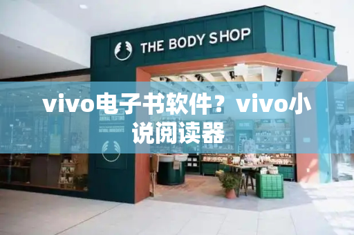 vivo电子书软件？vivo小说阅读器-第1张图片-星选测评
