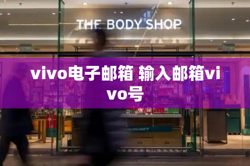 vivo电子邮箱 输入邮箱vivo号