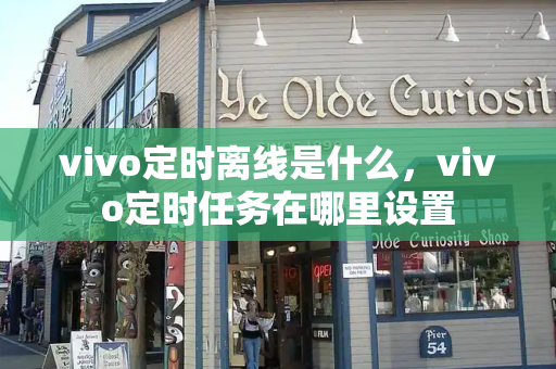 vivo定时离线是什么，vivo定时任务在哪里设置