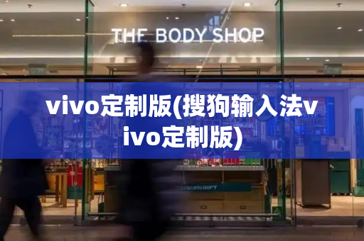 vivo定制版(搜狗输入法vivo定制版)-第1张图片-星选测评