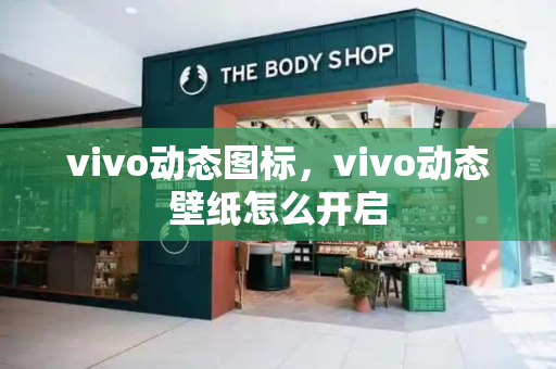 vivo动态图标，vivo动态壁纸怎么开启-第1张图片-星选测评