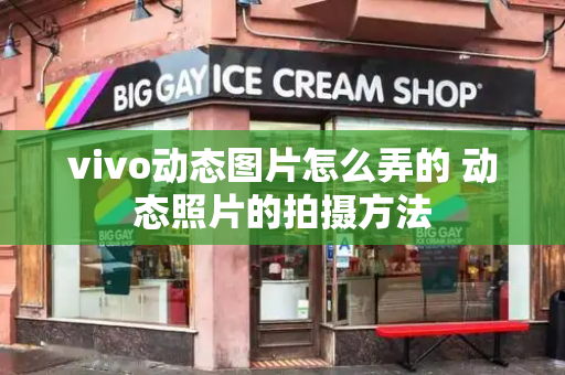 vivo动态图片怎么弄的 动态照片的拍摄方法