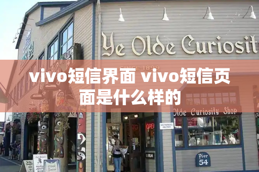 vivo短信界面 vivo短信页面是什么样的