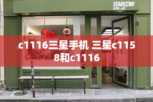 c1116三星手机 三星c1158和c1116-第1张图片-星选测评