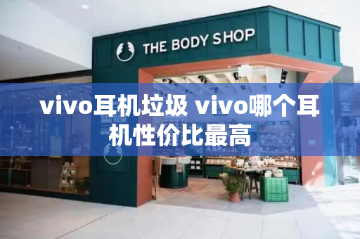 vivo耳机垃圾 vivo哪个耳机性价比最高