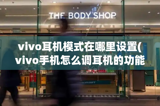 vivo耳机模式在哪里设置(vivo手机怎么调耳机的功能)-第1张图片-星选测评