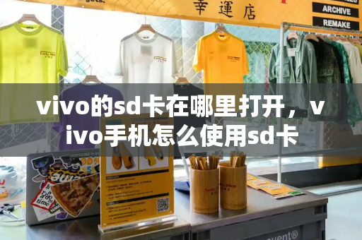vivo的sd卡在哪里打开，vivo手机怎么使用sd卡