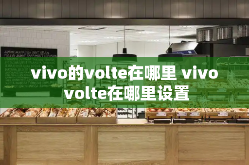 vivo的volte在哪里 vivo volte在哪里设置-第1张图片-星选测评