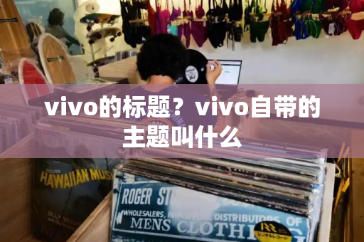 vivo的标题？vivo自带的主题叫什么-第1张图片-星选测评
