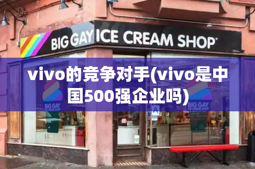 vivo的竞争对手(vivo是中国500强企业吗)