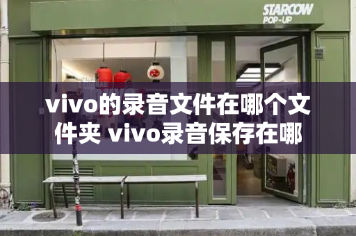 vivo的录音文件在哪个文件夹 vivo录音保存在哪