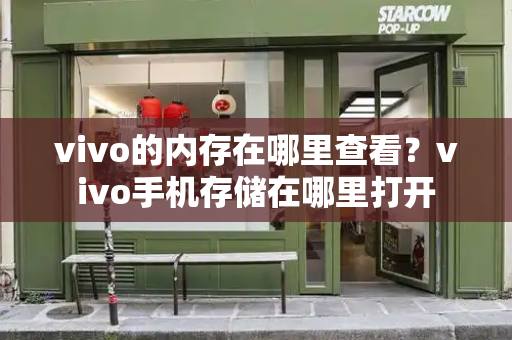 vivo的内存在哪里查看？vivo手机存储在哪里打开