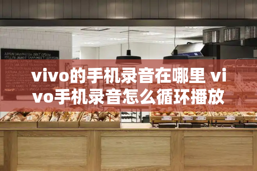 vivo的手机录音在哪里 vivo手机录音怎么循环播放